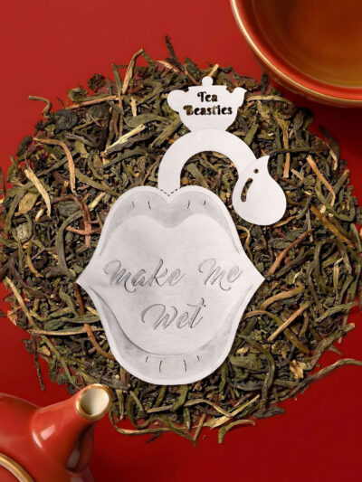 Make Me Wet Lips Shaped Handmade Custom Tea Bag - Image 4