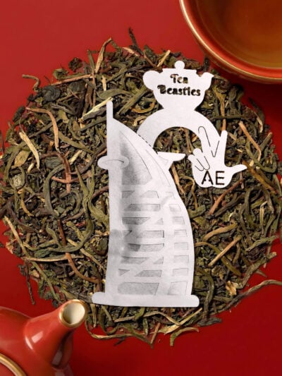 UAE Dubai Burj Al Arab Shaped Handmade Tea Bag - Image 4