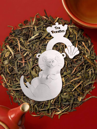 Otter Shaped Handmade Custom Tea Bag - Image 4