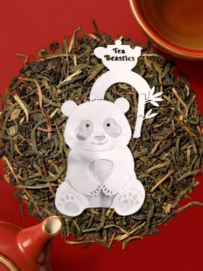 Panda Shaped Handmade Tea Bag - Image 4