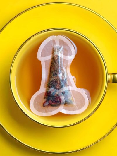 Penis Shaped Handmade Custom Tea Bag