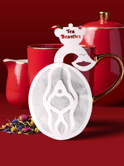 Alternative view of Vagina Shaped Handmade Custom Tea Bag