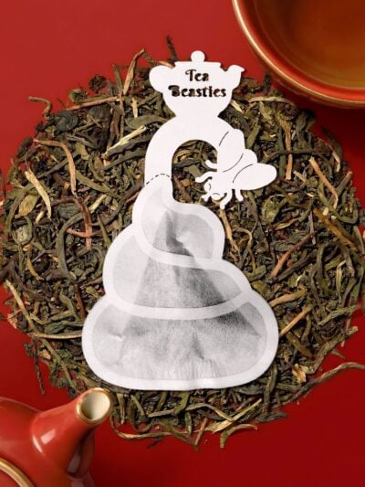 Poop Shaped Handmade Custom Tea Bag - Image 5