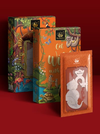 Genie Shaped Handmade Custom Tea Bag - Image 3