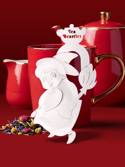 Alternative view of Halloween Witch Shaped Handmade Custom Tea Bag