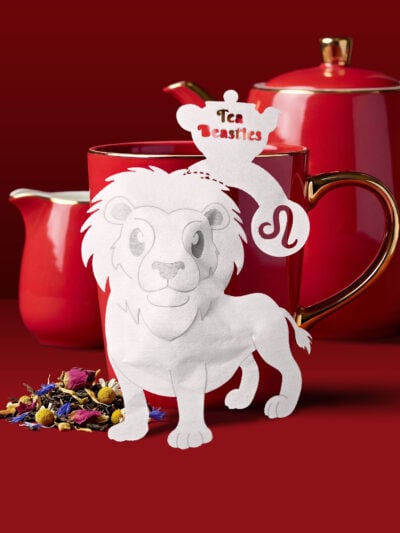 Alternative view of Horoscope Leo Zodiac Handmade Custom Tea Bag