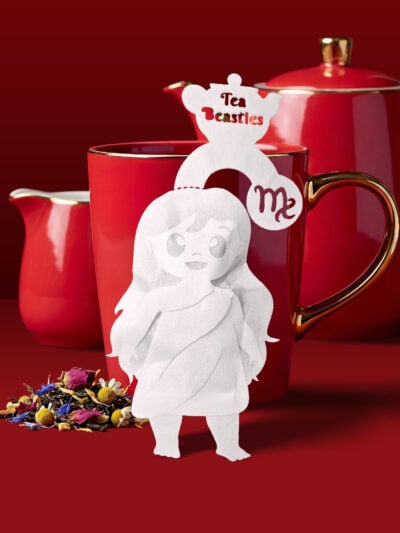 Alternative view of Horoscope Virgo Zodiac Handmade Custom Tea Bag