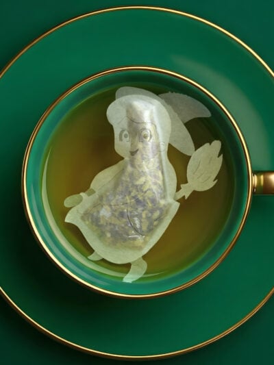 Halloween Witch Shaped Handmade Custom Tea Bag
