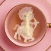 Horoscope Sagittarius Zodiac Handmade Custom Tea Bag