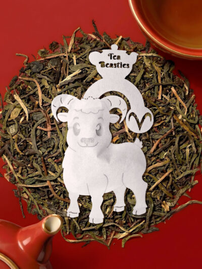 Horoscope Aries Zodiac Handmade Custom Tea Bag - Image 4