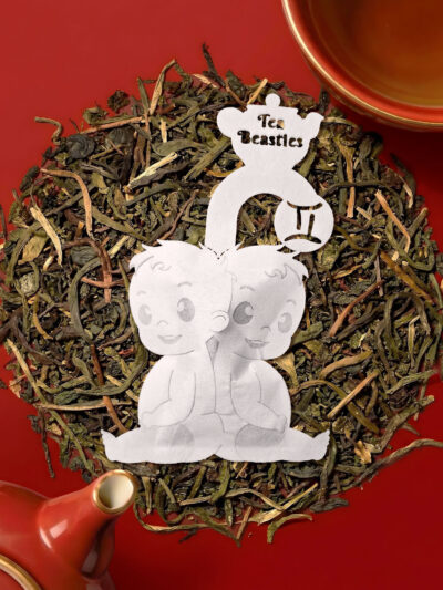 Horoscope Gemini Zodiac Handmade Custom Tea Bag - Image 4