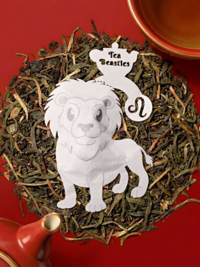 Horoscope Leo Zodiac Handmade Custom Tea Bag - Image 4