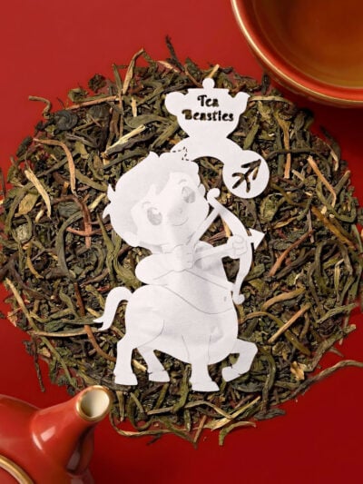 Horoscope Sagittarius Zodiac Handmade Custom Tea Bag - Image 4