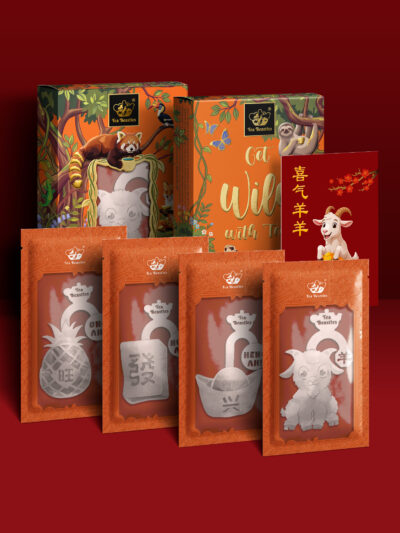 Year of Goat Lunar New Year 羊年 Tea Gift Set - Image 4