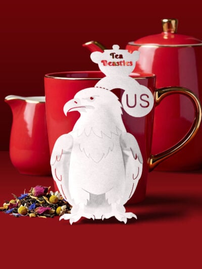 Alternative view of United States American Eagle Shaped Handmade Tea Bag