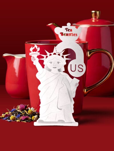 Alternative view of United States Statue Of Liberty Shaped Handmade Tea Bag