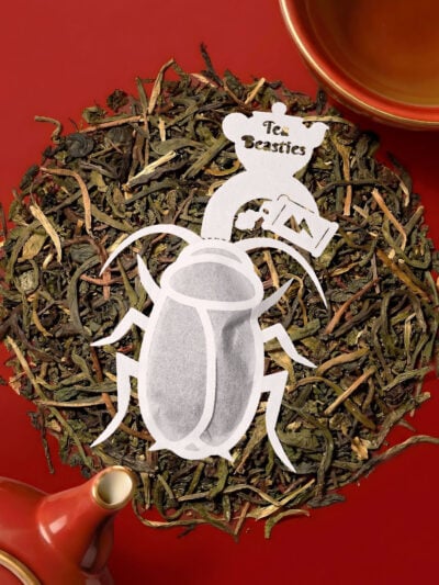 Cockroach Shaped Handmade Custom Tea Bag - Image 5