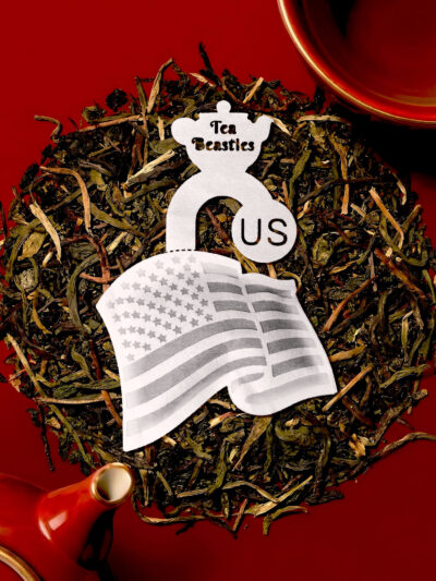 United States Of America Flag Shaped Handmade Tea Bag - Image 5